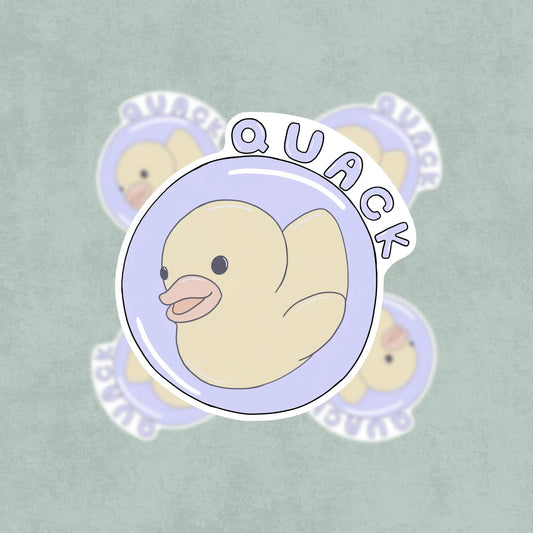 Dilbert in a Bubble Vinyl Sticker