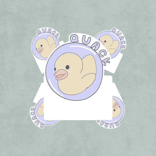 Dilbert in a Bubble Writable Vinyl Sticker
