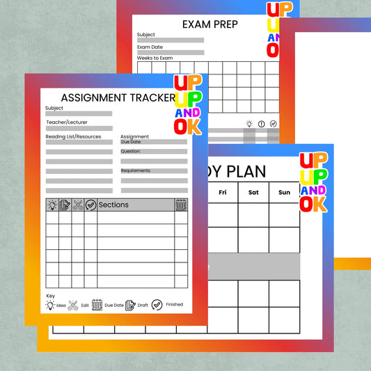 Up, Up & OK Study Aids