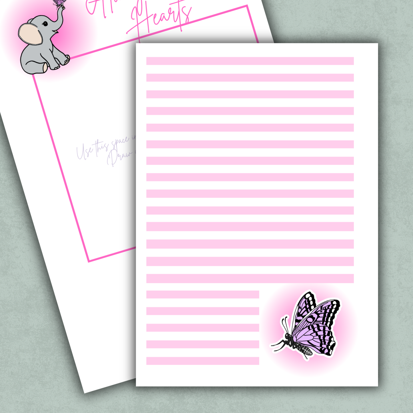 Always In Our Hearts Charity Memory Keeping Page