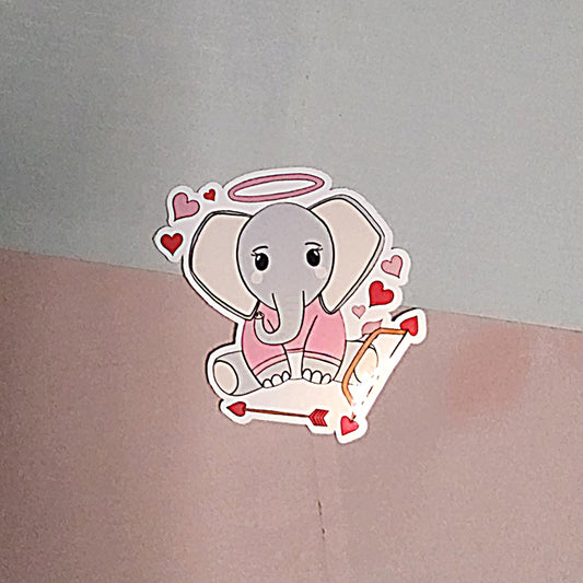Oops Cupid Ellie Sticker