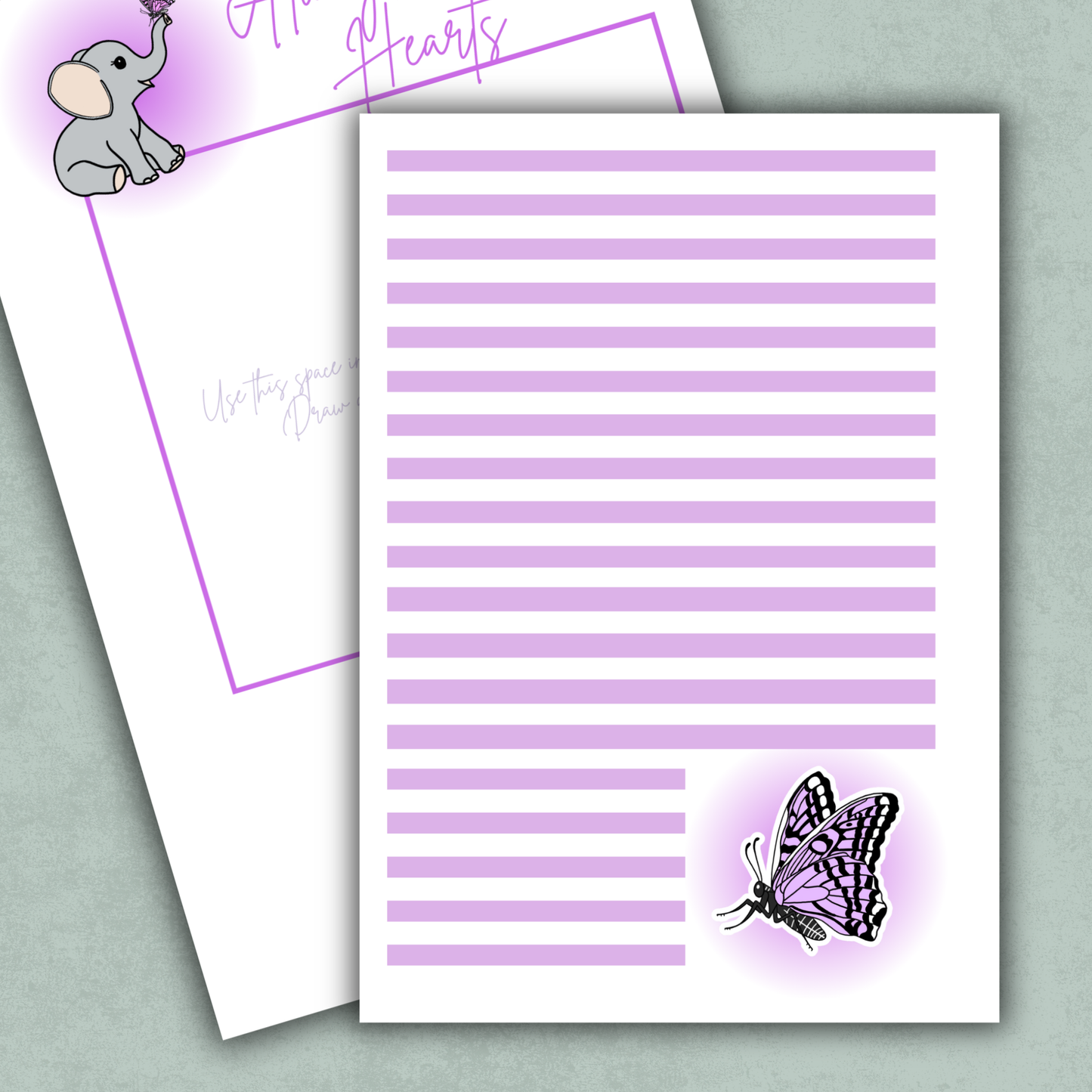 Always In Our Hearts Charity Memory Keeping Page