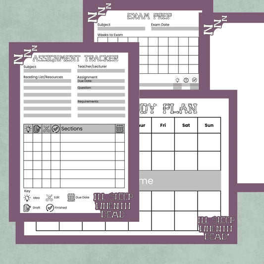 I'll Sleep When I'm Dead Study Aids