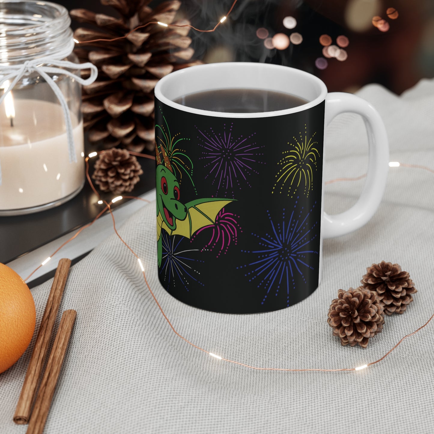 Donald Fireworks Mug