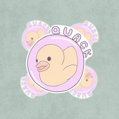 Dilbert in a Bubble Vinyl Sticker