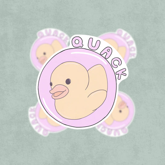 Dilbert in a Bubble Vinyl Sticker