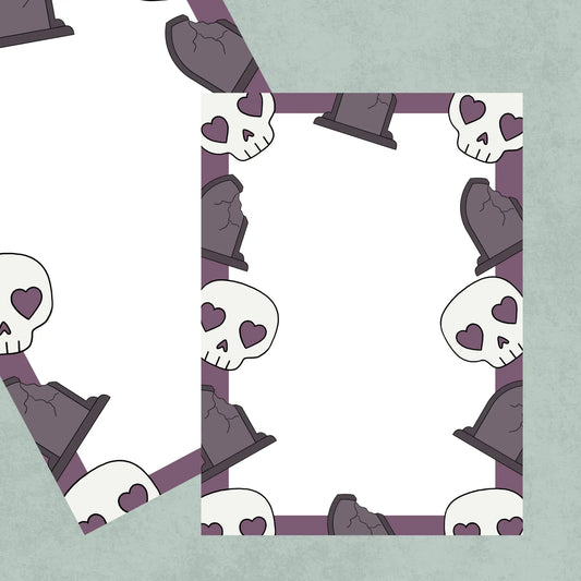 I'll Sleep When I’m Dead A6 Blank Notepad