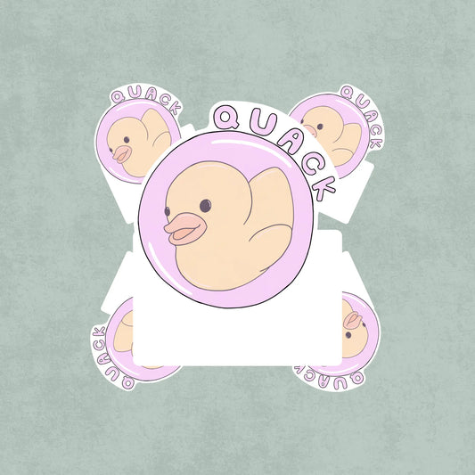 Dilbert in a Bubble Writable Vinyl Sticker
