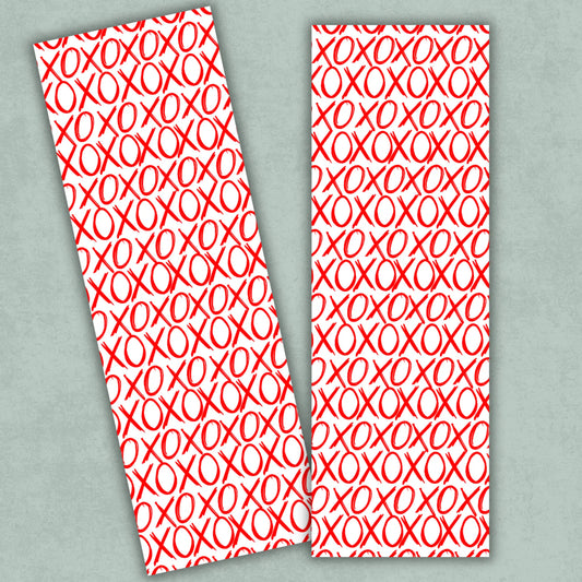XOXO Straight Bookmark