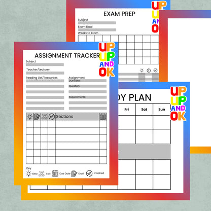 Up, Up & OK Study Aids