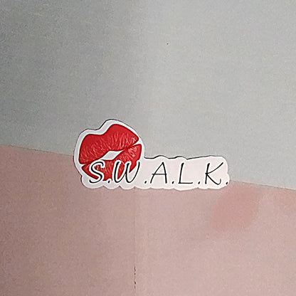 Oops S.W.A.L.K. Sticker