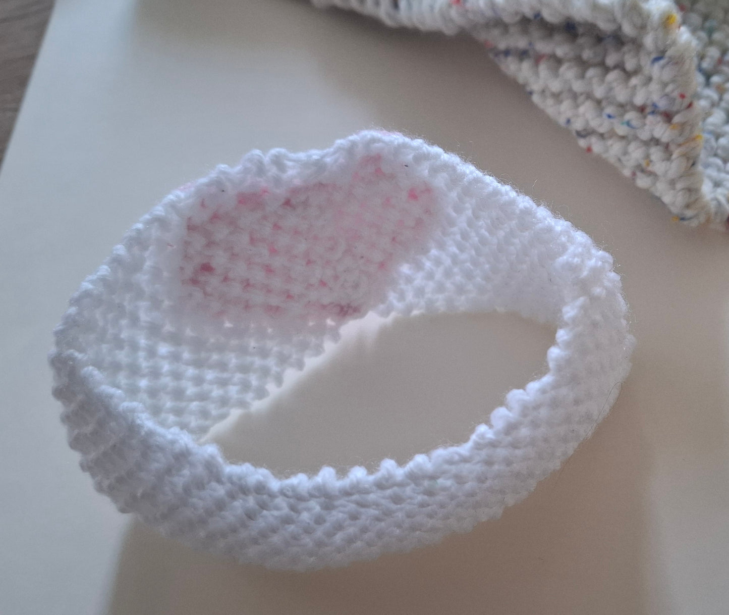 Heart Detail Headband | Handcrafted Baby & Toddler Accessory | Acrylic Yarn