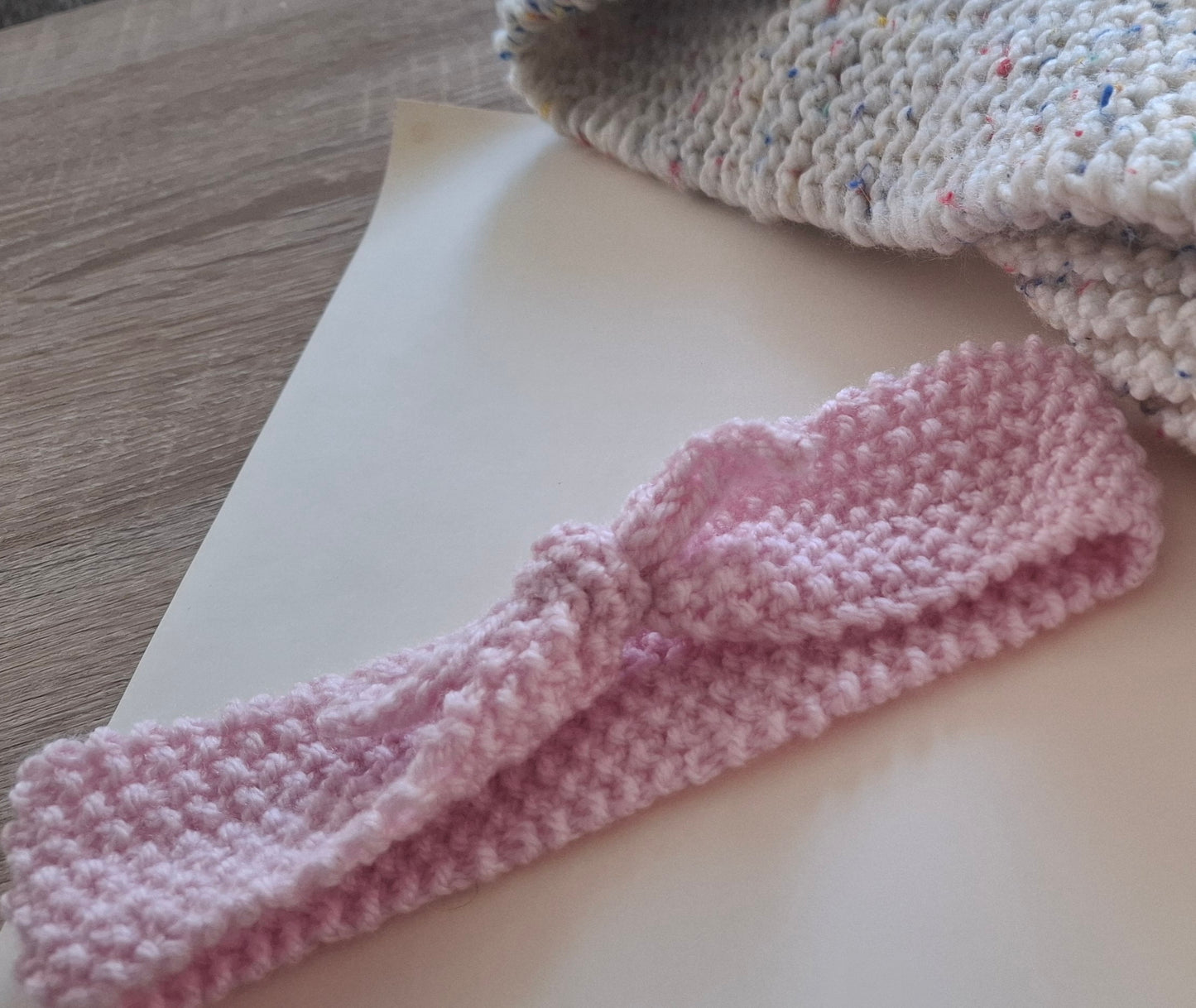 Handmade Knot Detail Headband for Babies & Toddlers | Soft Cotton Headband