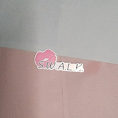 Oops S.W.A.L.K. Sticker