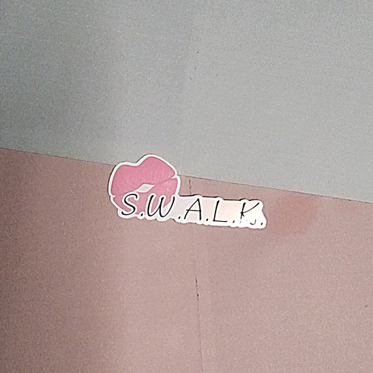 Oops S.W.A.L.K. Sticker