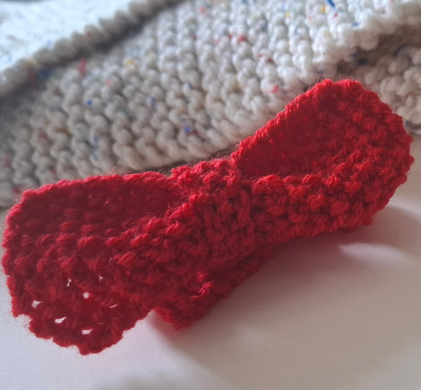 Handmade Baby Bowtie | Soft Yarn | Perfect for Special Occasions